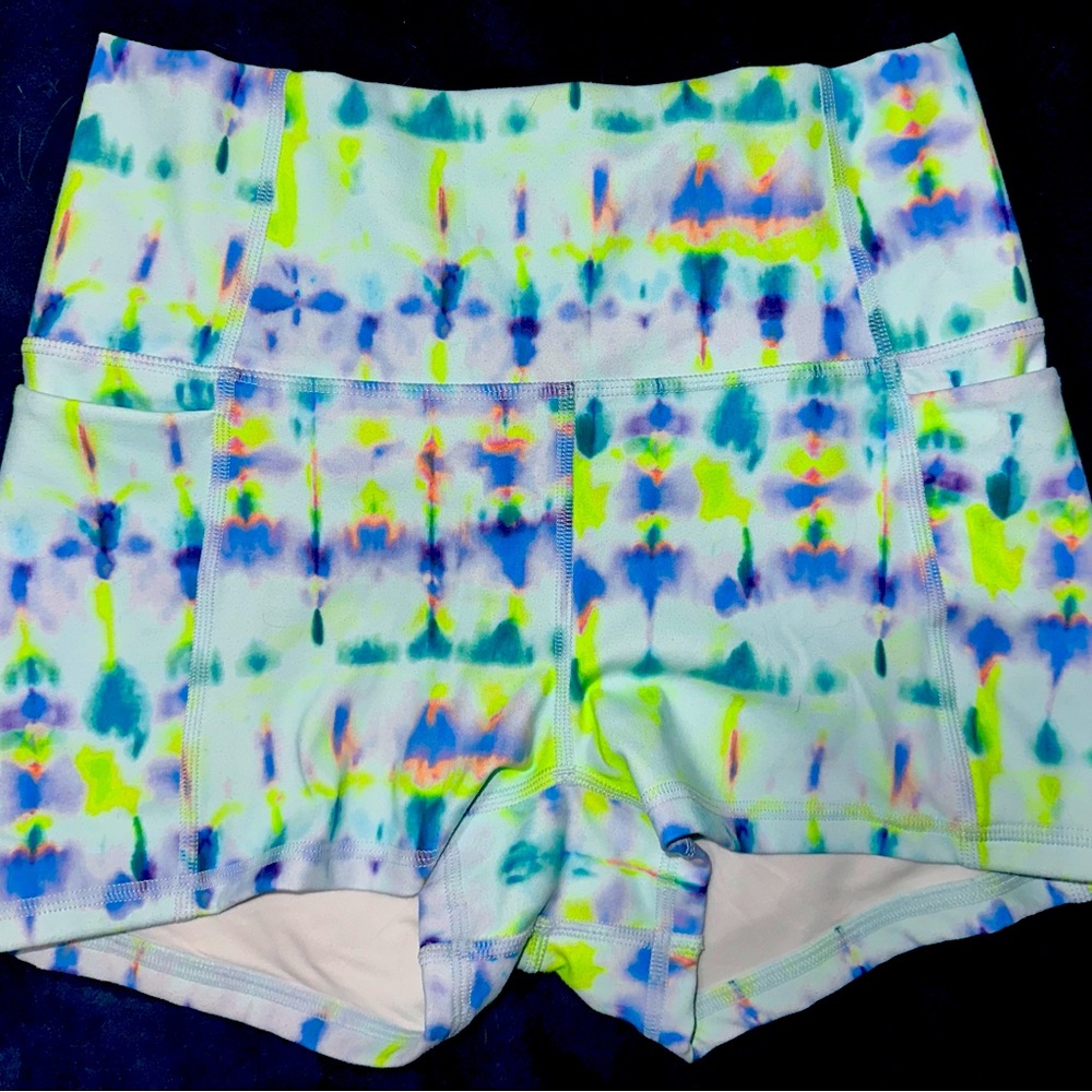 Fabletics Tie Dye Shorts XS